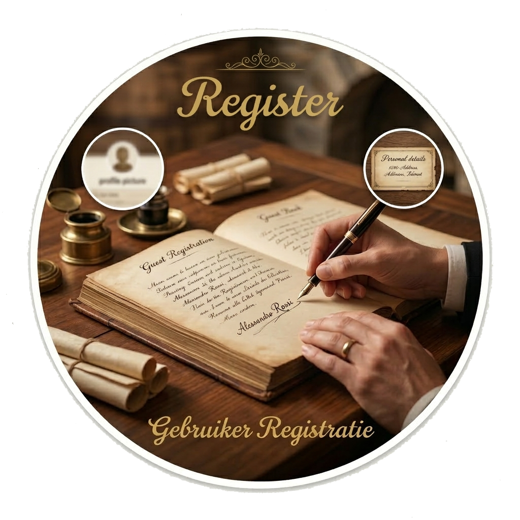 Registreren bij De Wijnkaart