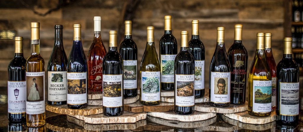 Becker Vineyards, Estate Reserve Petite Sirah
